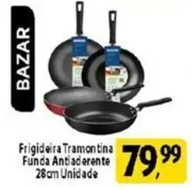 Coelho Diniz Frigideira Tramontina Funda Antiaderente 28cm Unidade oferta