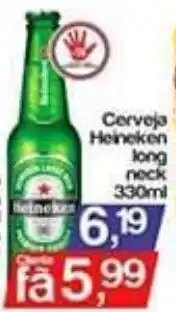 Supermercados Gricki Cerveja Heineken long neck 330ml oferta