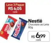 Drogal Nestlé - chocolate ao leite oferta