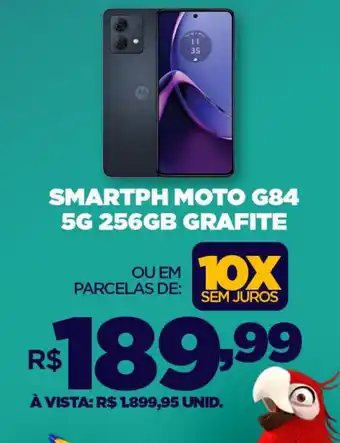 DB Supermercados SMARTPH MOTO G84 5G 256GB GRAFITE oferta
