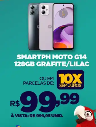DB Supermercados SMARTPH MOTO G14 128GB GRAFITE/LILAC oferta