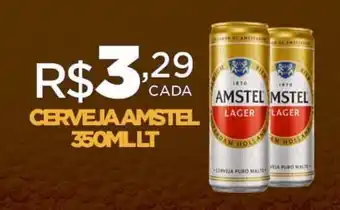 DB Supermercados CERVEJA AMSTEL 350ML LT oferta