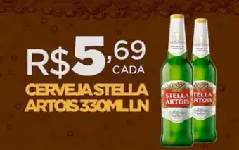 DB Supermercados CERVEJA STELLA ARTOIS 330ML LN oferta