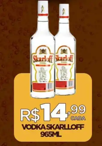 DB Supermercados VODKA SKARLLOFF 965ML oferta