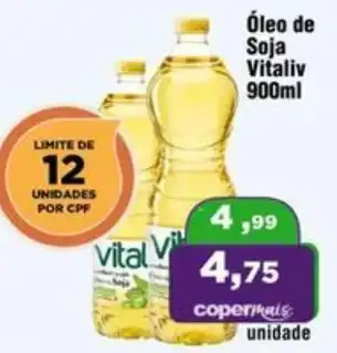 Copercana Óleo de Soja Vitaliv 900ml oferta