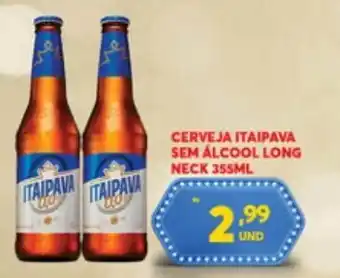 Atacadão Centro Sul Cerveja Itaipava Sem Alcool Long Neck 355ml oferta