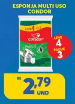 Atacadão Centro Sul Esponja Multiuso Condor oferta