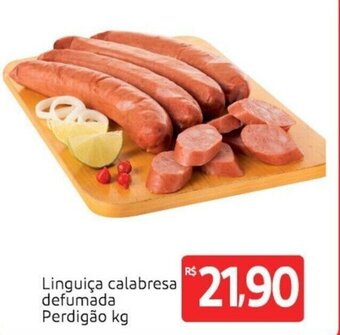 Extra Linguica Calabresa Defumada Perdigao 1kg oferta