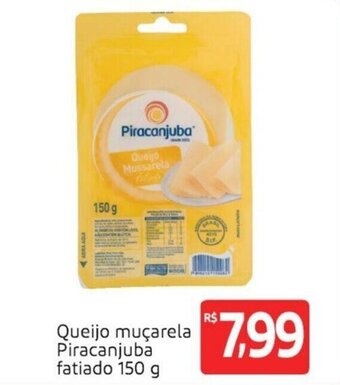 Extra Queijo Mucarela Piracanjuba fatiado 150g oferta