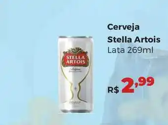 Cerveja Stella Artois lata 269ml