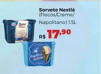 Villarreal Supermercados Sorvete Nestlé 1.5L oferta