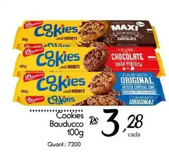 Giassi Supermercados Cookies Bauducco 100g oferta