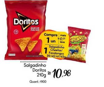 Giassi Supermercados Salgadinho Doritos 210g oferta
