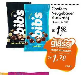 Confeito Neugebauer Bib's 40g