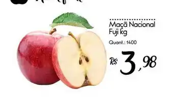 Giassi Supermercados Maçã Nacional Fuji 1kg oferta