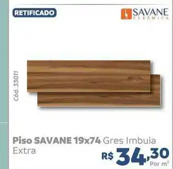 Tumkus Piso Savane 19x74 Gres Imbuia oferta