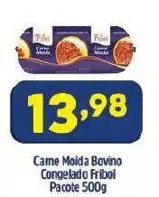 Arena Atacado Carne Moida Bovino Congelado Friboi pacote 500g oferta