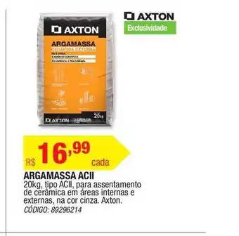 Leroy Merlin Argamassa Acil Axton oferta