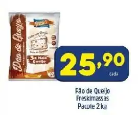 Arena Atacado Pao de Queijo Freskimassas pacote 2kg oferta