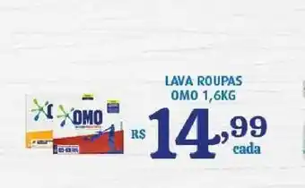 Bahamas Supermercados Lava Roupas Omo 1.6kg oferta