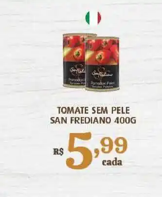 Bahamas Supermercados Tomate Sem Pele San Frediano 400g oferta