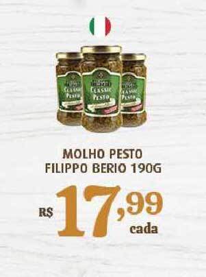 Molho Pesto Filippo Berio 190g