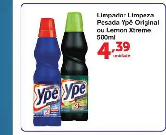 Roldão Limpador Limpeza Pesada Ypê Original Ou Lemon Xtreme 500ml oferta