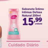 Roldão Sabonete Intimo Intimus Defesa Natural 200ml oferta
