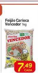 Rede Bom Lugar Feijão Carioca Vencedor 1kg oferta