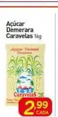 Rede Bom Lugar Açúcar Demerara Caravelas 1kg oferta