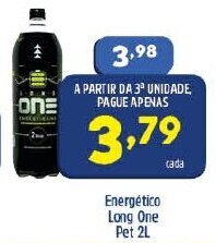 Arena Atacado Energetico Long One Pet 2L oferta