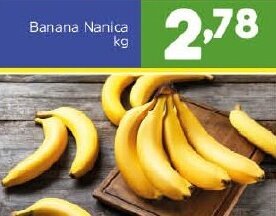 Arena Atacado Banana Nanica 1kg oferta