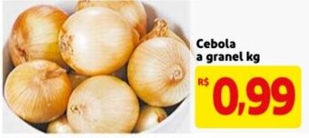 Mercado Extra Cebola a granel 1kg oferta