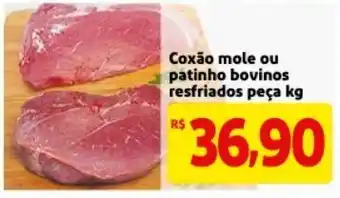Mercado Extra Coxao Mole ou Patinho Bovinos resfriados peca 1kg oferta