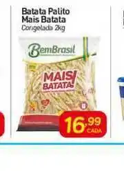 Rede Bom Lugar Batata Palito Mais Batata Congelada 2kg oferta