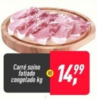 Frangolândia Carre suino fatiado congelado 1kg oferta