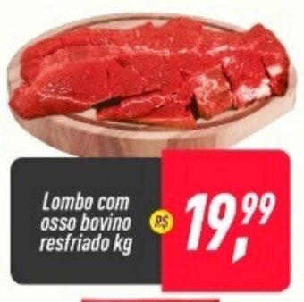 Frangolândia Lombo com osso bovino resfriado 1kg oferta