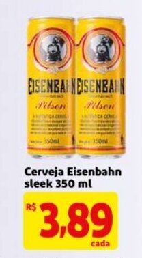 Mercado Extra Cerveja Eisenbahn sleek 350ml oferta