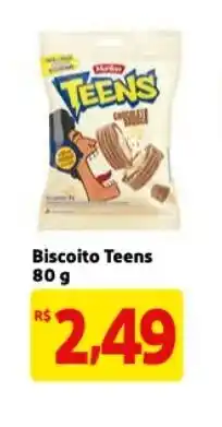 Mercado Extra Biscoito Teens 80g oferta
