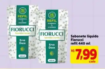 Sabonete Liquido Fiorucci refil 440ml
