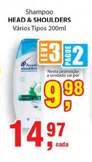 Shampoo Head & Shoulders 200ml