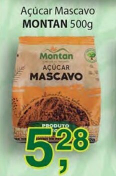 Supermercados Mundial Acucar Mascavo Montan 500g oferta