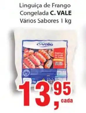 Supermercados Mundial Linguica de Frango C. Vale 1kg oferta