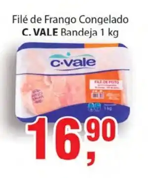 Supermercados Mundial File de Frango Congelado C.Vale 1kg oferta