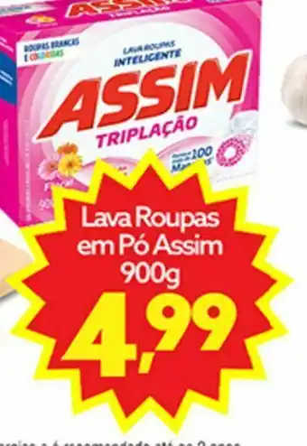 Detergente em pó 900 gr
