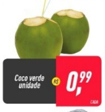 Frangolândia Coco verde unidade oferta