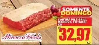 Contra File Grill Minerva Fatiado 1kg