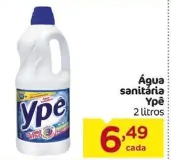 Carrefour Água sanitária Ypê 2 litros oferta