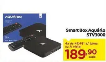 Carrefour Smart Box Aquário STV3000 oferta