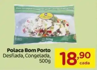 Carrefour Polaca Bom Porto Desfiada, Congelada, oferta